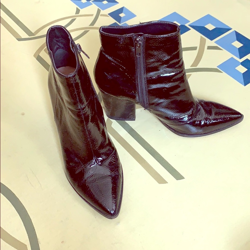 Steve Madden Patent Leather Boots